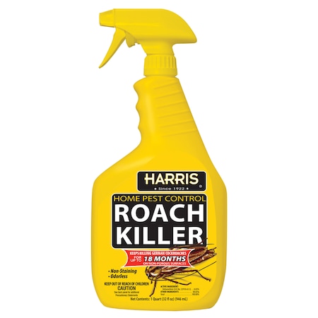 Pf Harris Harris Home Pest Control Roach Killer Liquid 32 oz HRS-32